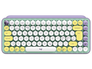 TECLADO LOGITECH POP KEYS INALAMBRICO WITH EMOJI KEYS DAYDREAMS MINT 920-010714