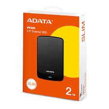 HD EXTERNO 2TB 2.5 ADATA BLACK AHV320-2TU31-CBK