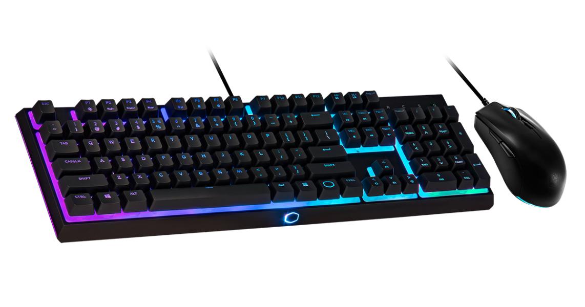 TECLADO Y MOUSE COOLER MASTER MS111 LS LAYOUT MS-111-KKMF1-LS