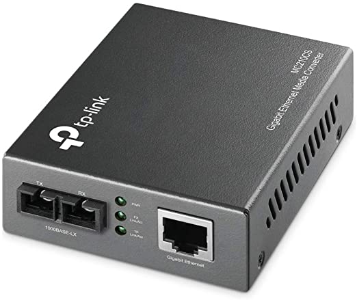 ADAPTADOR TP LINK CONVERTIDOR GIGABIT SINGLE MODE MEDIA MC210CS UN
