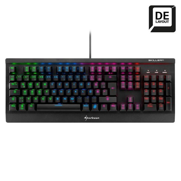 TECLADO SHARKOON USB SHARK SKILLER MECH SGK3 BLUE 4044951026166