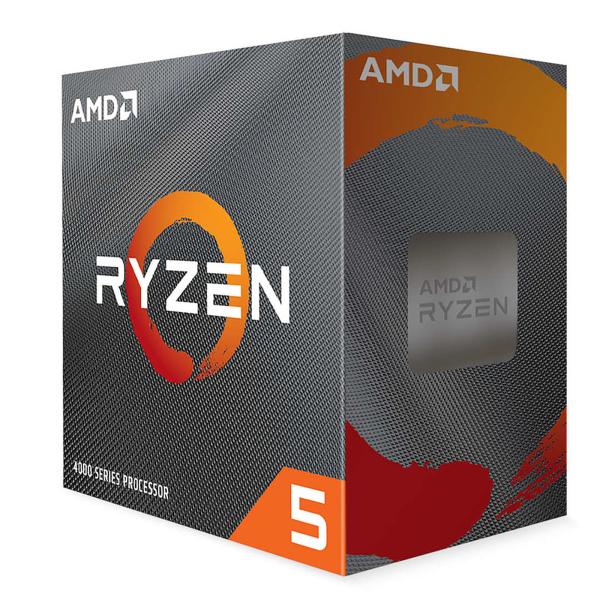 PROCESADOR AMD RYZEN 5 4600G 4TH 3.7 GHZ WITH WRAITH STEALTH COOLER 6N AM4 100-100000147BOX