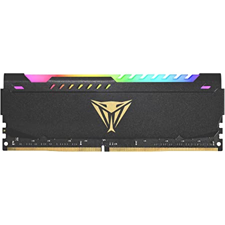 MEMORIA PC 16GB DDR4 3200MHZ PATRIOT VIPER STEEL RGB BLACK HS SNGL PVSR416G320C8 V4S