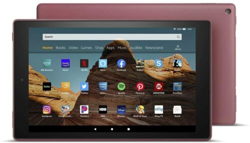 TABLET AMAZON FIRE 10.1" WITH ALEXA 32GB PLUM AMZ-B07KD8R6HD