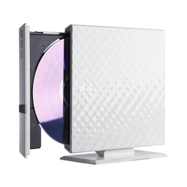 QUEMADOR DE DVD EXTERNO ASUS WHITE SDRW-08D2S-U/WHT 90-DQ0436-UA318KZ