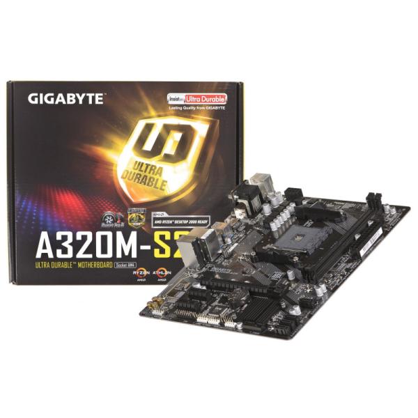 TARJETA MADRE GIGABYTE GA-A320M-S2H AM4