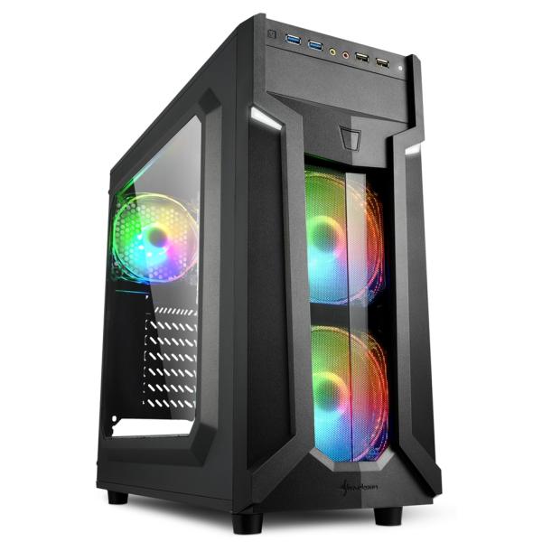 CASE SHARKOON GAMER VG6-W RGB ATX (4044951026814)