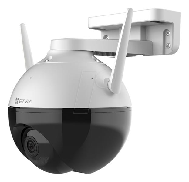 CAMARA DE SEGURIDAD EZVIZ EXTERIOR 1080P PAN & TILT WI-FI + NIGHT VISION H.265 CS-C8C-A0-1F2WFL1(4MM)