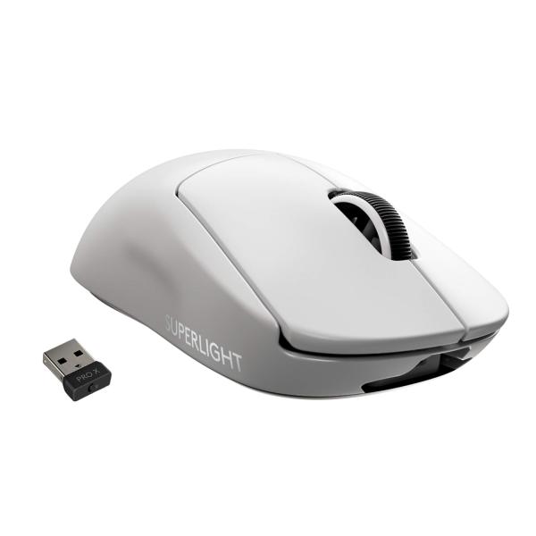 MOUSE LOGITECH INALAMBRICO PRO X SUPERLIGHT WHITE 910-005940