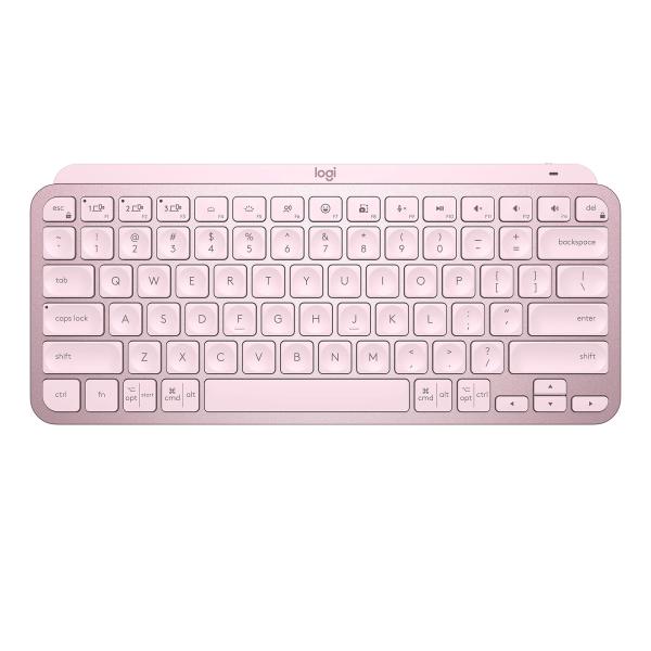 TECLADO LOGITECH INALAMBRICO MINI MINIMALIST ROSE MX SPANISH 920-010478