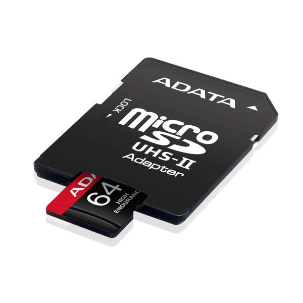 MEMORIA MICRO SD 64GB ADATA 4K V30 CLASS10 AUSDX64GUI3V30SHA2-RA1