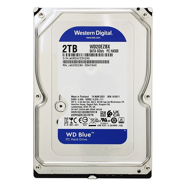 HD INTERNO 2TB 3.5 WD WD20EZBX