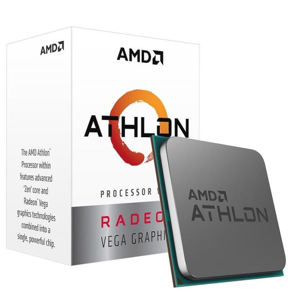 PROCESADOR AMD ATHLON 3000G 3RD 3.5 GHZ 2N AM4 YD3000C6FHBOX