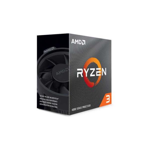 PROCESADOR AMD RYZEN 3 4100 4TH 3.8 GHZ WITH WRAITH STEALTH COOLER 4N AM4 100-100000510BOX