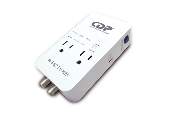 PROTECTOR DE VOLTAJE CDP R-SS2TV-WM 1800W 6 OUTLET WALL MOUNT SURGE