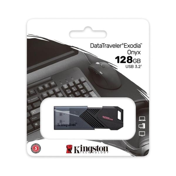 MEMORIA USB 128GB 3.2 KINGSTON DATATRAVELER ONYX EXODIA DTXON/128GB