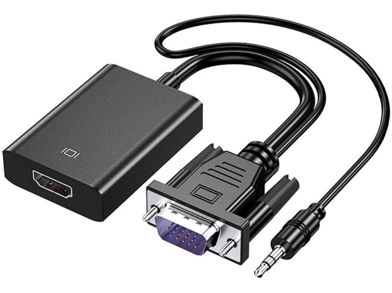 ADAPTADOR AGILER CONVERTIDOR VGA TO HDMI AGI-1218