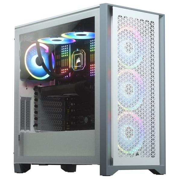 CASE GAMER CORSAIR 4000D AIRFLOW TEMPERED GLASS MID TOWER ATX WHITE CC-9011201-WW