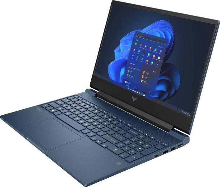 LAPTOP HP VICTUS 15-FA1093DX 15.6"FULL HD 144HZ I5-13420H 8GB 512GB SSD T.V. NVIDIA GEFORCE RTX3050 6GB BLUE WIN 11-ENGLISH
