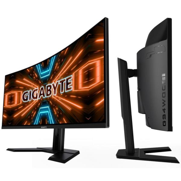 MONITOR 34" GIGABYTE GS34WQC SA 3440X1440 120 HZ DP HDMI CURVO