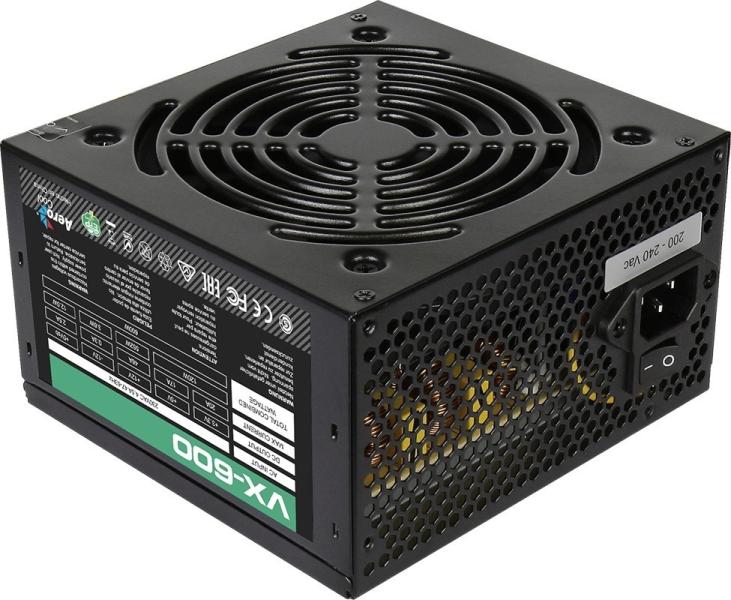 FUENTE DE PODER AEROCOOL VX PLUS 600W BLACK ACPN-VB60MUY.11