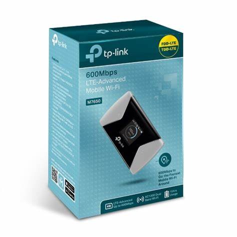 ROUTER TP LINK M7650 MOBILE WIFI 600MBPS LTE ADVANCED