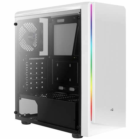 CASE GAMER AEROCOOL RIFT VIDRIO TEMPLADO FRENTE RGB -1X12CM 3.0X1 2.0X2 RIFT WHITE ACCM-PV13012.21
