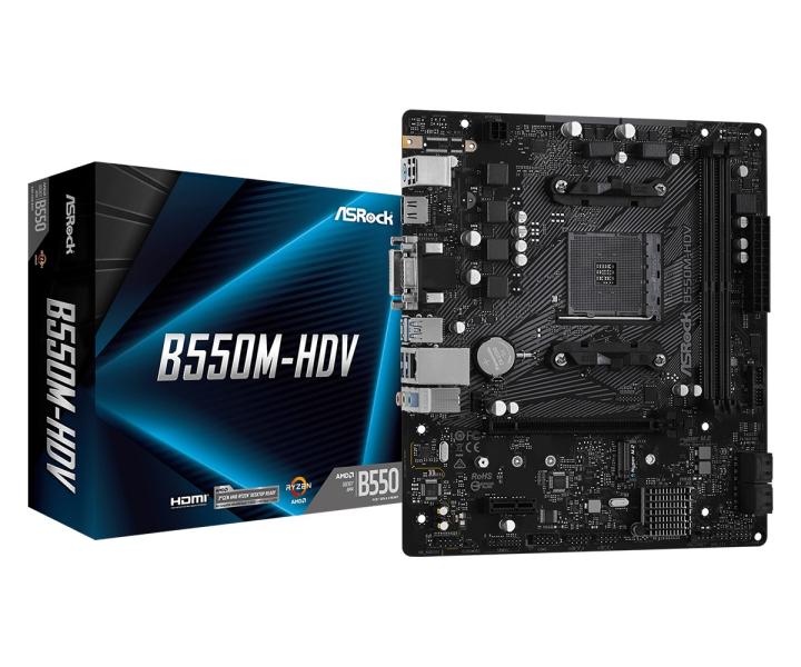 TARJETA MADRE ASROCK B550M-HVS SE 1200