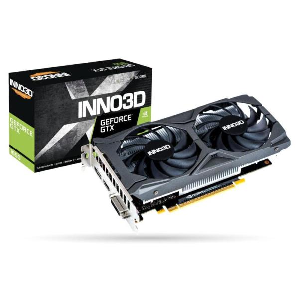 TARJETA DE VIDEO INNOVISION GEFORCE GTX1650 GDDR6 TWIN X2 OC V2 N16502-04D6X-1720VA30