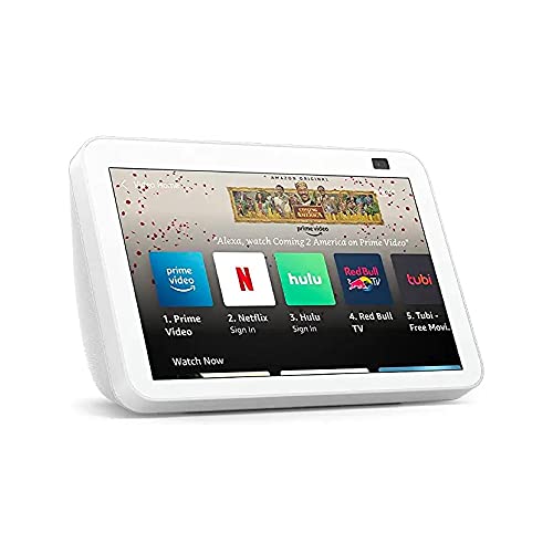 AMAZON ECHO SHOW 8 2ND GEN HD SMART DISPLAY WITH ALEXA WHITE B084DC4LW6