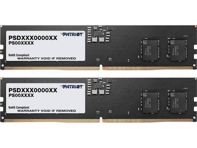 MEMORIA PC 16GB (2 X 8) DDR5 4800MHZ PATRIOT PSD516G4800K SL