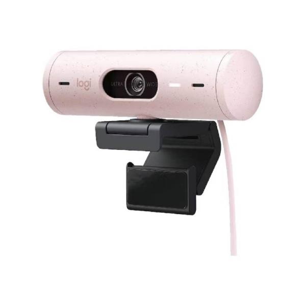 CAMARA WEB LOGITECH BRIO 500 FULL HD ROSE 960-001418