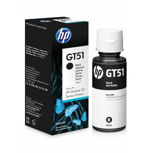 BOTELLA DE TINTA HP GT53 (GT51) NEGRO