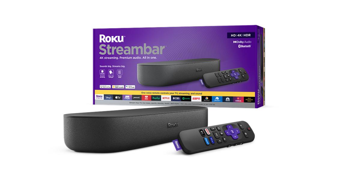 ROKU EXPRESS STREAMBAR 4K ROKU-9102R