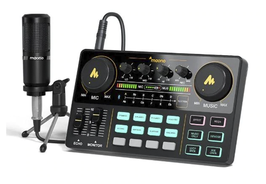 INTERFASE DE AUDIO MAONO CON MICROFONO LITE AU-AM200-S1