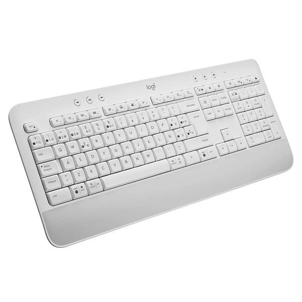 TECLADO LOGITECH K650 SIGNATURE WHITE BT SPANISH 920-010964