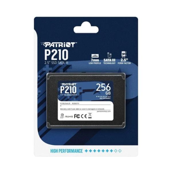 HD INTERNO 256GB SSD 2.5 SOLIDO PATRIOT P220S256G25