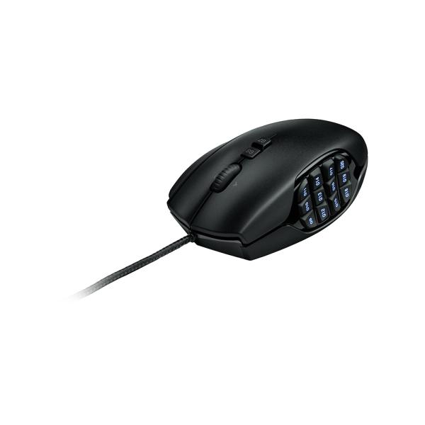 MOUSE LOGITECH G600 GAMING USB BLACK ENGLISH 910-002864