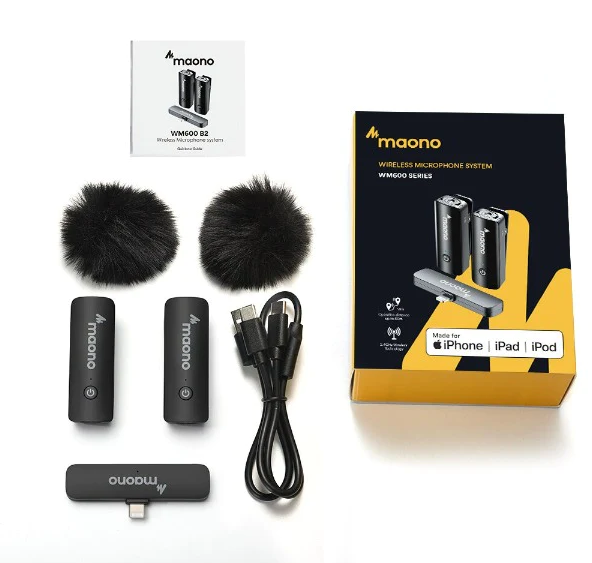 MICROFONO MAONO INALAMBRICO 50HZ WM600 C2