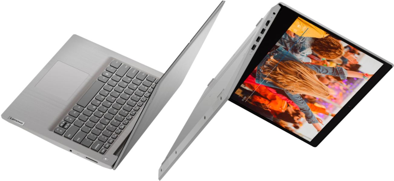 LAPTOP LENOVO 82V6001DUS 14" PENTIUM N5030 4GB 128GB SSD WINDOWS 11 CLOUD GRAY-ENGLISH