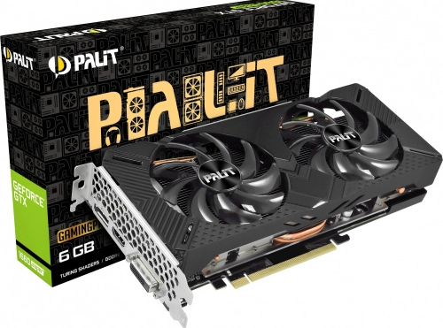TARJETA DE VIDEO PALIT GEFORCE GTX 1660 SUPER GP 6GB NE6166S018J9-1160A-1