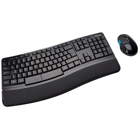 TECLADO Y MOUSE MICROSOFT INALAMBRICO SCULPT COMFORT ESPA&Ntilde;OL L3V-00004