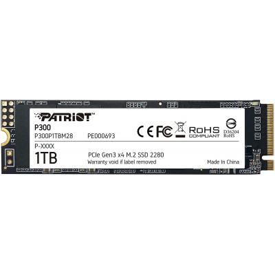 HD INTERNO 1TB M.2 SOLIDO PATRIOT P300P1TBM28 P300