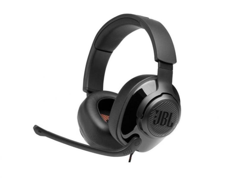 HEADSET JBL QUANTUM 200 GAMING BLACK ALAMBRICO JBLQUANTUM200BLK