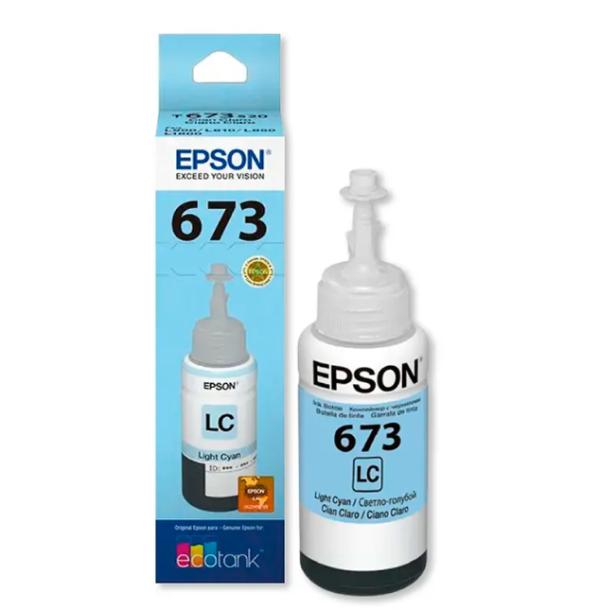 BOTELLA DE TINTA EPSON LIGHT CYAN T673520AL