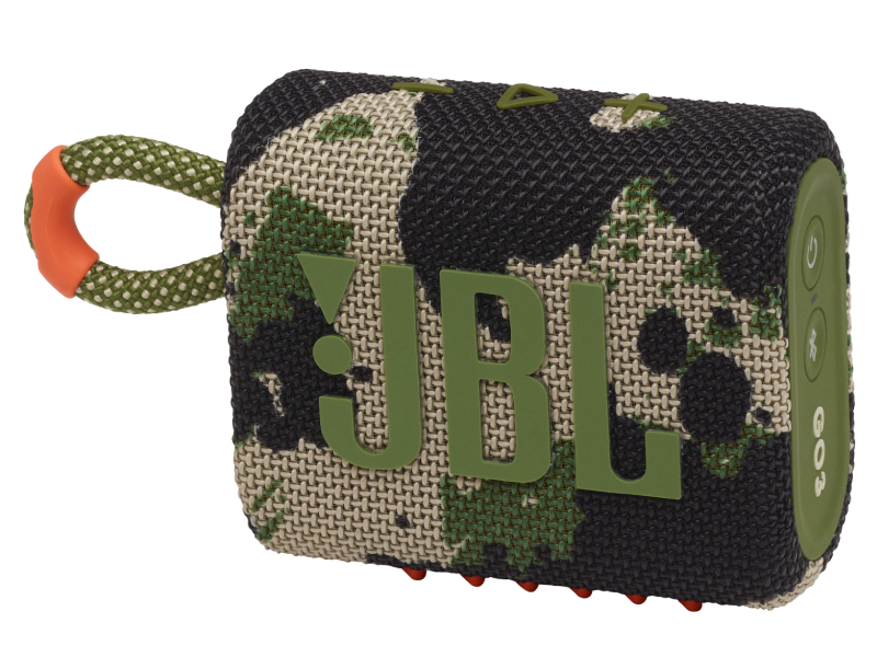 PARLANTE JBL GO3 BLUETOOTH IMPERMEABLE CAMOUFLAGED JBLGO3SQUADAM