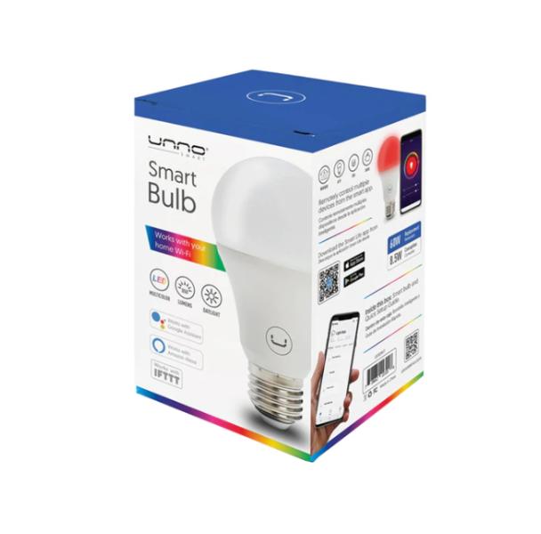 BOMBILLO UNNO TEKNO SMART BULB WRGB LB1301WT