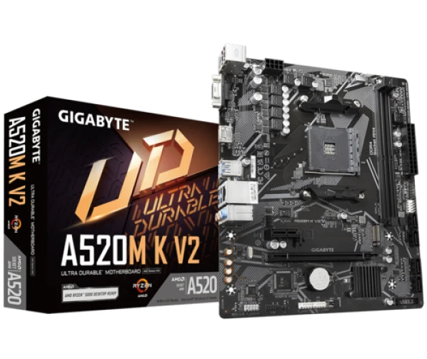 TARJETA MADRE GIGABYTE A520M K V2 AM4