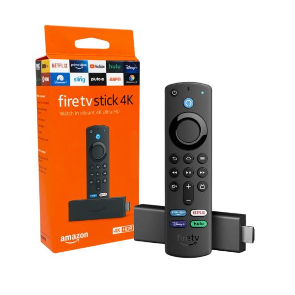 FIRE TV STICK AMAZON STREAMING 4K WITH ALEXA VOICE REMOTE AMZ_B08XVYZ1Y5