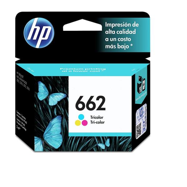 TINTA HP 662 TRICOLOR CZ104AL